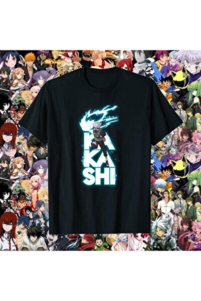 Vordevia Naruto Šipudenu Kakashi Tip T-shirt