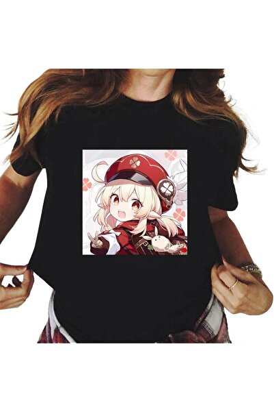 Vordevia Ženski Genshin Impact print T-shirt Mod4r8