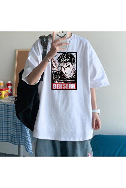 Vordevia Harajuku Anime Berserk Guts Manga T-shirt Mod457