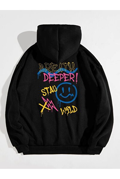 Vordevia Breath Deeper Stay Wild Hoodie