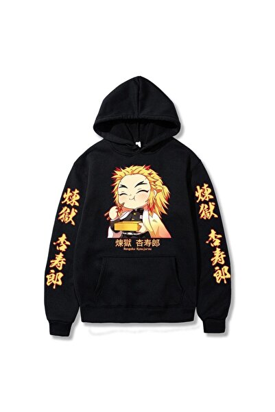 Vordevia Demon Slayer Anime Harajuku Dukserice