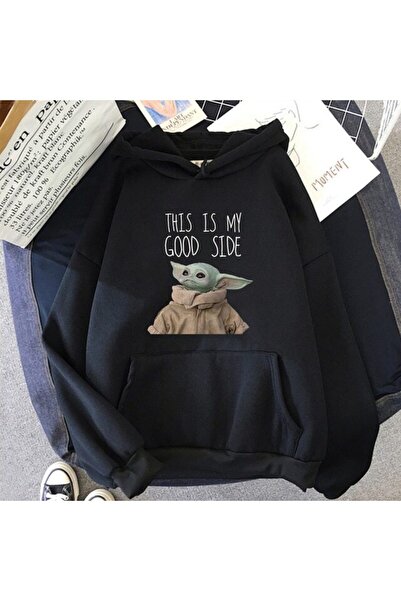 Vordevia Star Wars Dobra strana Kawaii Yoda dukserica