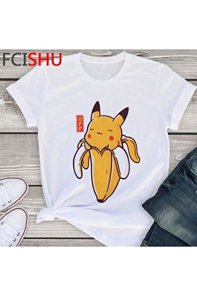 Vordevia Pikachu Pokemon Anime T-shirt Model465