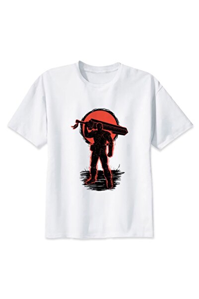 Vordevia Berserk Guts Manga Mač Zodd Anime T-shirt S97
