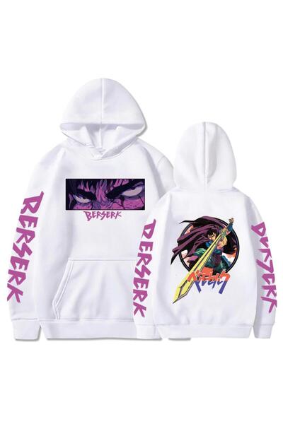 Vordevia Berserk Sleeve Štampano Hoodies sa kapuljačom Tip79