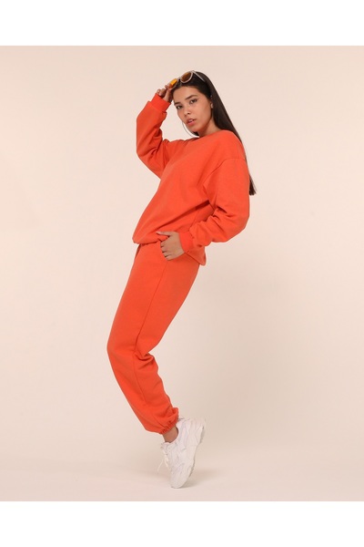 LACASE Σετ φόρμας Oversize Crew Neck με 3 νήματα