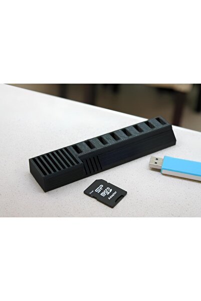 MSD DESİGN FLASH MEMORY ORGANIZER USB AND SD CARD HOLDER ORGANIZATION DEVICE