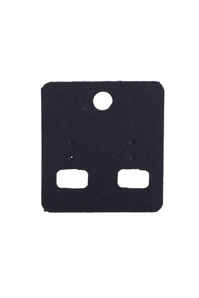 Protec Matbaa Jewelry Earring Card Black 100 Pieces