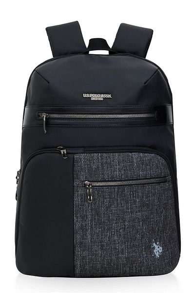 U.S. Polo Assn. ΒΑΣΗ. POLO ASSN. PLEVR23678 Μαύρο Unisex σακίδιο πλάτης