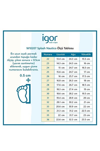 IGOR Splash Dk Borreguito Çocuk Yağmur Çizmesi W10293-Tej