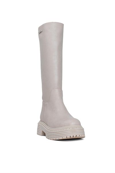 Pierre Cardin PC-52443 Γυναικείες Κλασικές Μπότες Κρέμα
