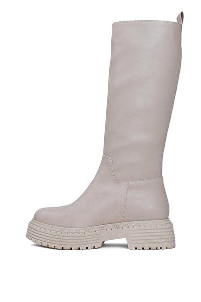 Pierre Cardin PC-52443 Women's Classic Boots Cream