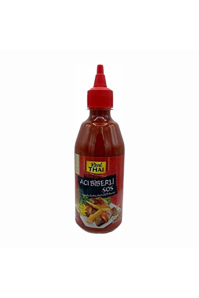 Real Thai Sriracha Extra Hot Chili Sauce Acı Biberli Sos 430 ml