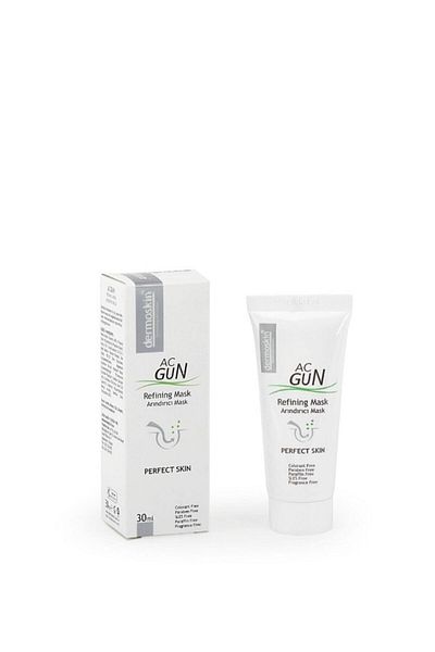 Dermoskin Acgun Purifying Mask Special for Oily Skin for Acne and Acne-Prone Skin 30 ml