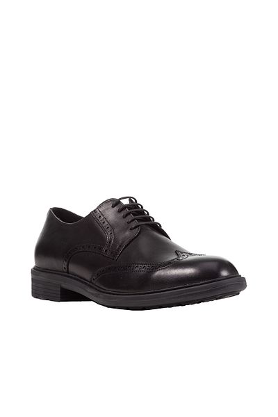 Geox Geox Black Formal Shoes Mens Shoes