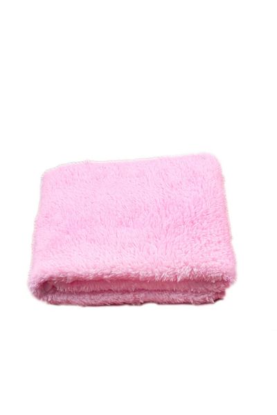 TİNEKE Set of 2 Blanket and Cushion Cat Sleeping Bed Cushion Pink