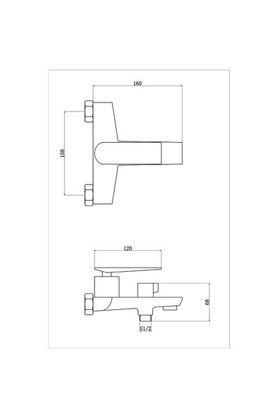 FLEKO Mustang black bathroom faucet