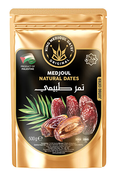 King Medjoul Dates Premium Kudüs Hurması - Jumbo Ekstra 500 gr