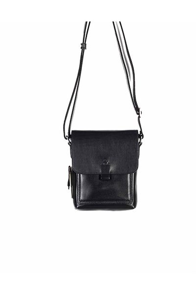 Aka Leather Black Shoulder Bag 321 1