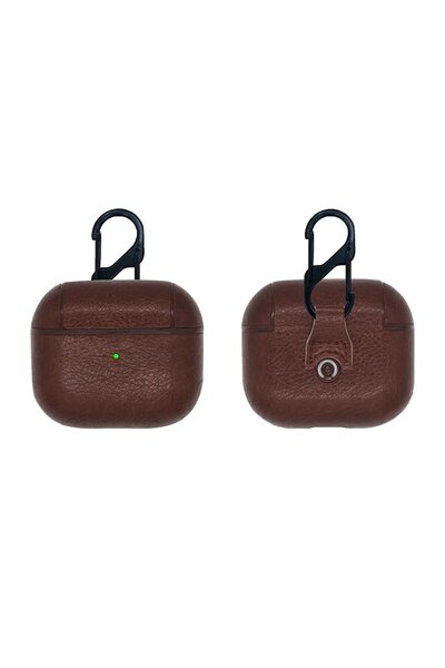 Gritty Vivid Pro 2 Uyumlı Deri Görünümlü Darbe Emici Çengelli Kulaklık Kılıfı