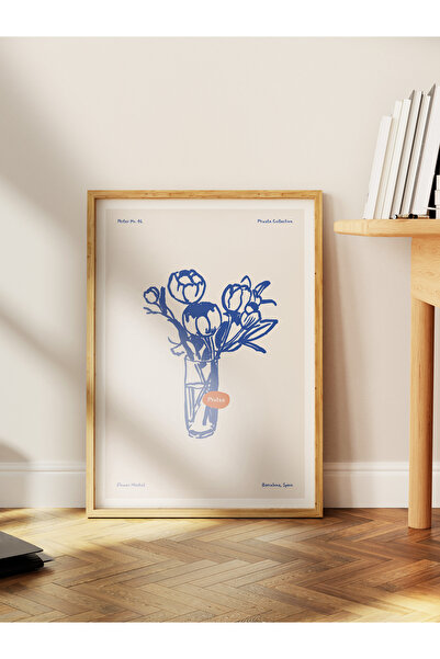 Postifull Αισθητική αφίσα Duar με βοτανικό σχέδιο - Διακόσμηση κρεβατοκάμαρας...