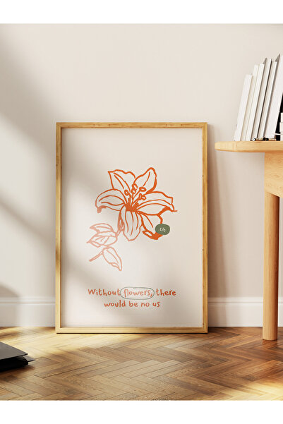 Postifull Αισθητική αφίσα τοίχου - Αφίσα χωρίς πλαίσιο με βοτανικό σχέδιο - Δ...