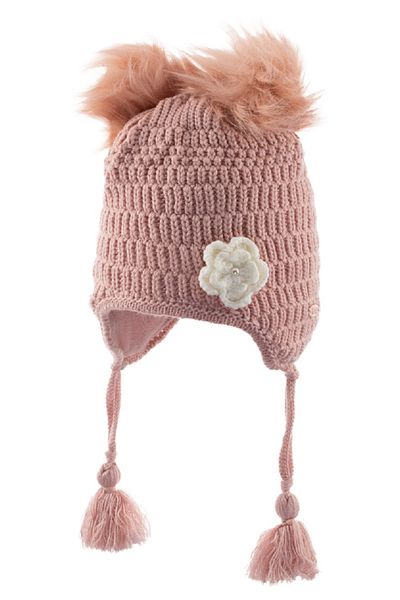 Kitti 1-4 Years Baby Girl & Kids Eared Beanie