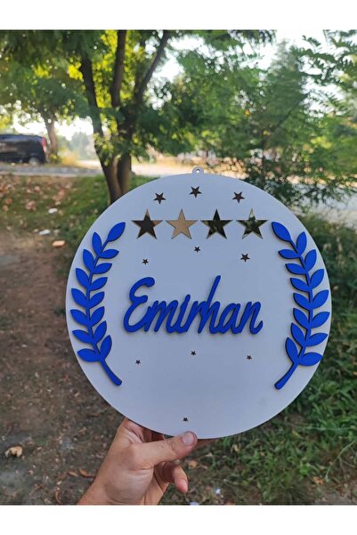 Genel Markalar Özel Konsept Tasarım Isimli Bebek Çocuk Kapı Süsü