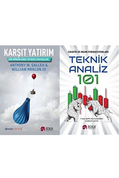 Scala Yayıncılık Teknik Analiz 101 - Karşıt Yatırım - Zor Dönemlerde Yatırım Stratejileri (2 Kitap Takım)