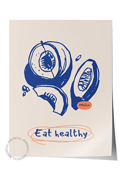 Postifull Αφίσα τοίχου με θέμα την κουζίνα και το δείπνο, αστική αφίσα χωρίς ...