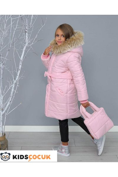 Kidscocuk Fashion Wind Elegant și cald Winter Trend Girl Coat