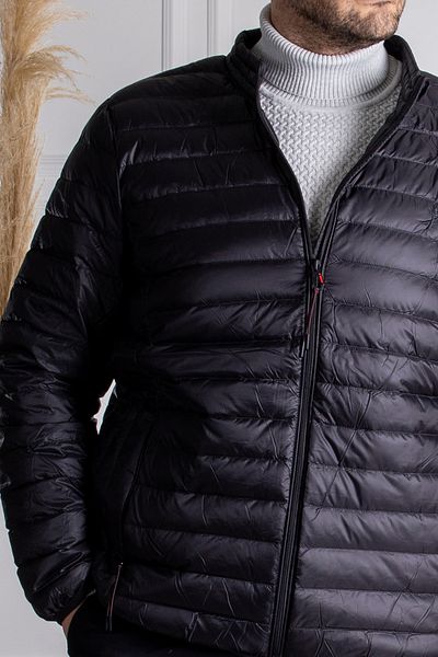 Sarar Interview Regular Fit Black Goose Down Coat