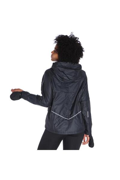 Nike Shield Full-Zip Hoodie Women's Black Running Jacket CU3385-010