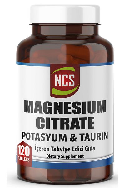 NCS Magnesium Citrate Potassium Potassium Taurine Magnesium Citrate 2x120 Tablet