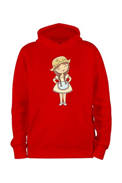 ADA BEBEK ÇOCUK Унисекс суичър с качулка Sindy Girl