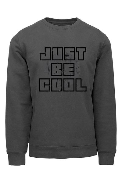 ADA BEBEK ÇOCUK Unisex Μαύρο φούτερ Just Be Cool