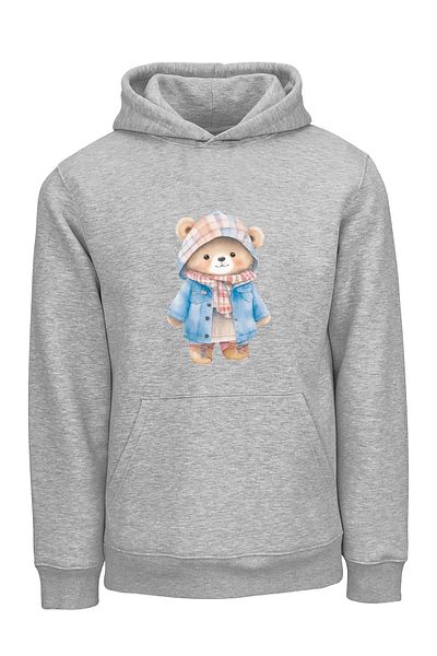 ADA BEBEK ÇOCUK Φούτερ Unisex Coat Bear Hooded