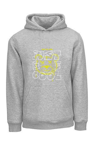 ADA BEBEK ÇOCUK Φούτερ Unisex Cool Bear με κουκούλα