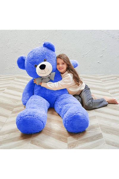 Sole 130 Cm Cute Plush Bear with Bow Tie - Special Gift for Lover Premium Plush Bear