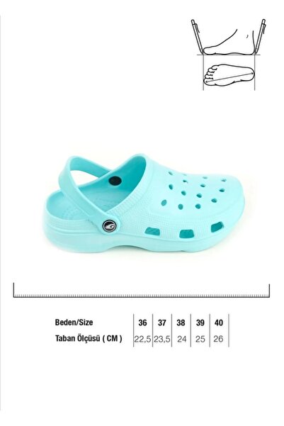 GEZER Водостійкі, зручні та легкі сандалі-капці зеленого кольору