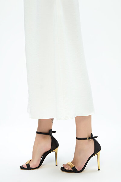 Tamer Tanca Dámské veganské sandály na podpatku 828 8230 Bn Sndlt Y23