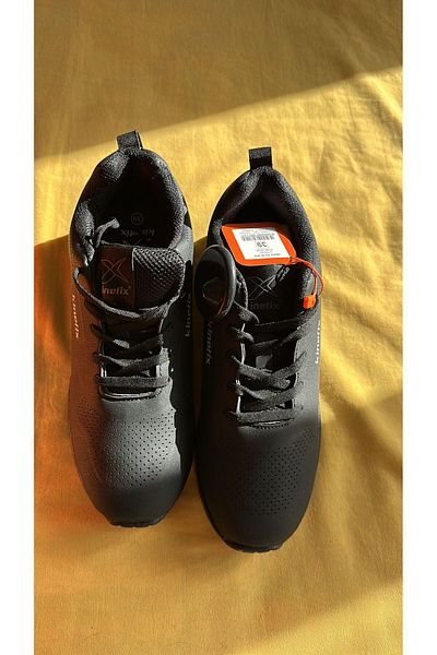Kinetix MERA PU W 3PR Black Women's Sneaker