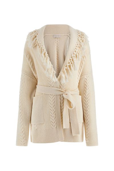 Guess Εκρού Γυναικεία Ζακέτα W3BR50Z34U0G012
