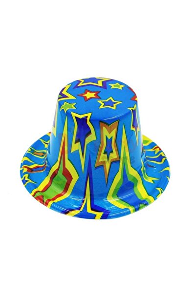 kidspartim Πολύχρωμο Παιδικό Μοντέλο Καπέλο Λέιζερ 30x10 cm