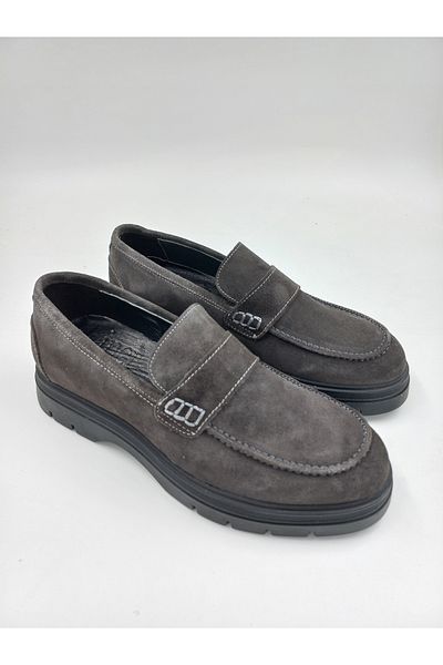 İnci PEARL GRINE ANTHRACITE GENUINE LEATHER MEN'S SHOES