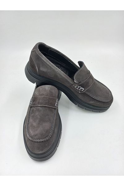 İnci PEARL GRINE ANTHRACITE GENUINE LEATHER MEN'S SHOES