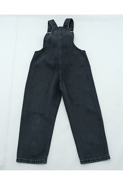 JABBER salopet children's jeans with teddy bear