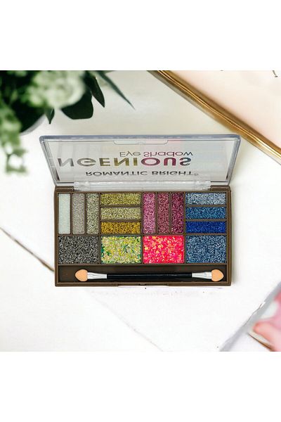 Lady Beauty 15-Piece Glitter Glitter Scissors Palette