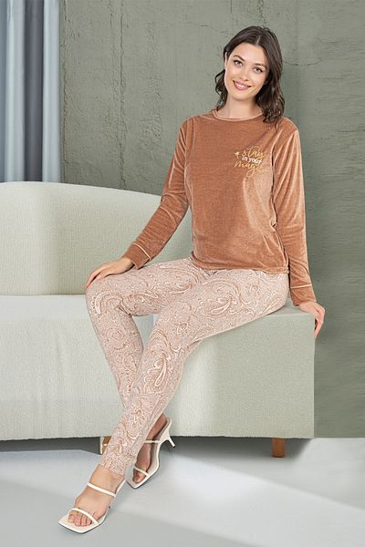 Sevim 15166 EMBROIDERED PAJAMAS SET