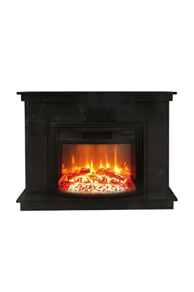 DLC 1165 1800 Watt Mermer Desenli Dekoratif Elektrikli Şömine